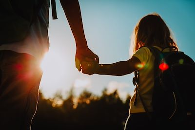 Randonnée en famille