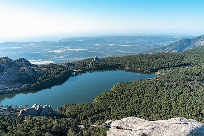 Lac sur le parcours du Mare a Mare