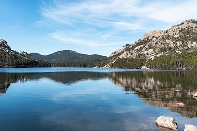 Lac sur le parcours du Mare a Mare