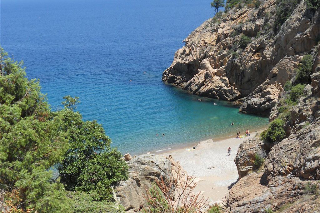 Image Corse Famille - Réserve Scandola - Randonnée Girolata