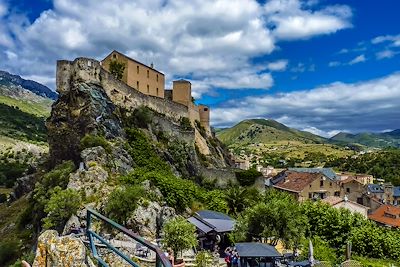 La citadelle de Corte - Corse - France