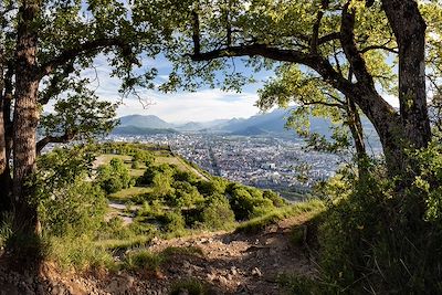 Vue sur Grenoble - Isère - France