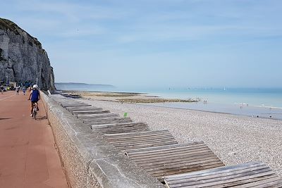 Plage de Dieppe - Normandie - France