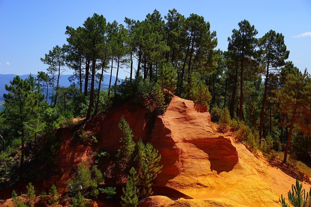 Image Le Luberon à vélo - Gordes et Roussillon à vélo - Véloroute autour du Lubéron