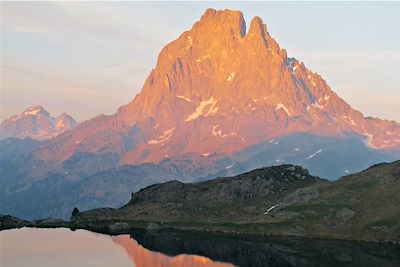 Coucher de soleil - Ossau - Béarn - France