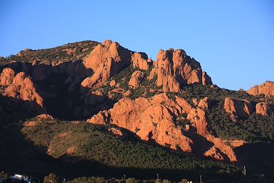 Roche de Saint Barthélémy dans l'Estérel - Provence-Alpes-Côte d'Azur - France