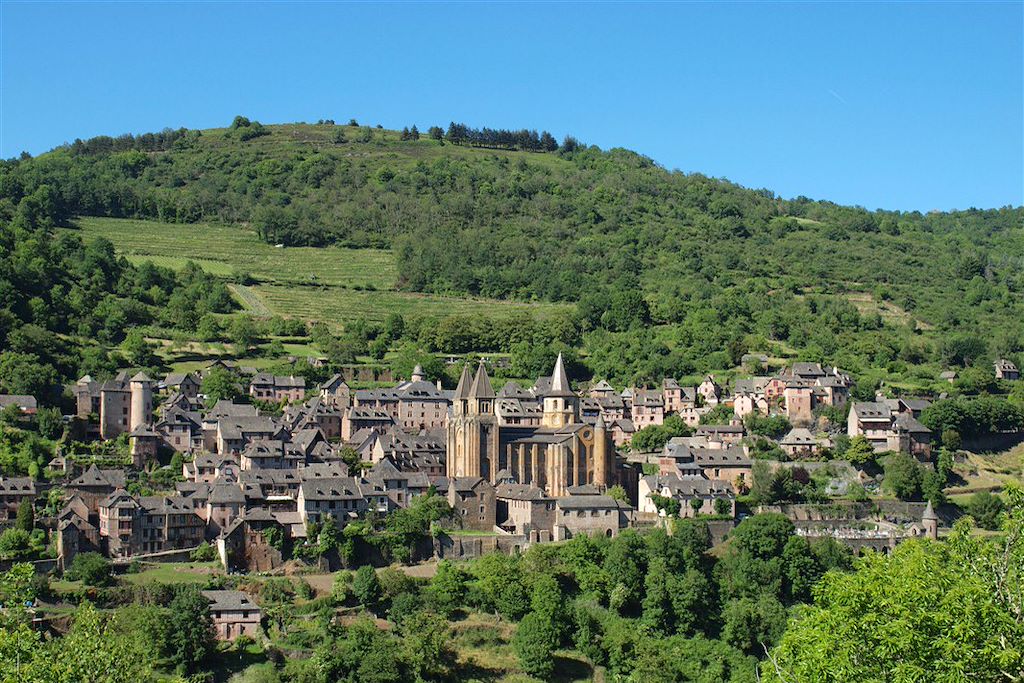 Image Chemin Compostelle - chemin conques - Rando GR65