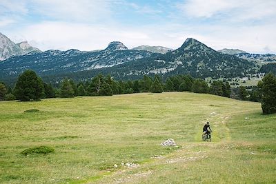 Gravel dans le Vercors - France