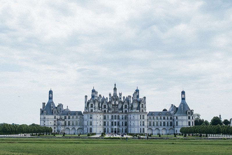 Image Château de Chambord à vélo - Itinérance à vélo au pays des châteaux - La Loire à vélo