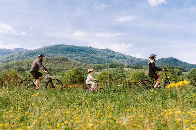 Voyage Drôme et Ardèche à vélo, la Biovallée en famille