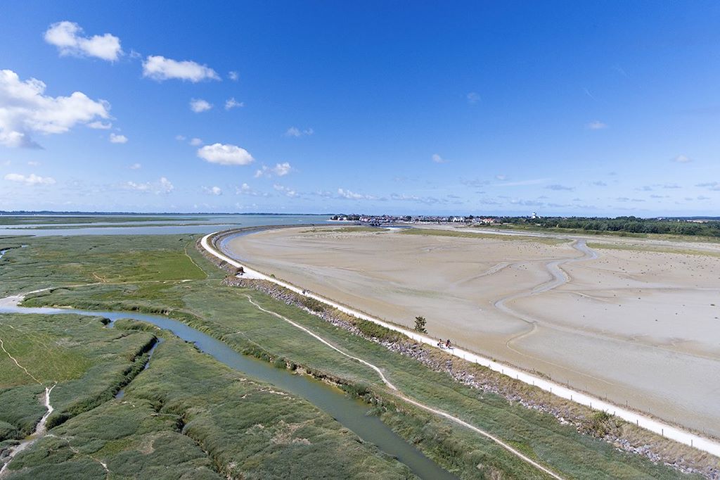 Image Voie verte de la baie de Somme - Le Crotoy à vélo - Eurovélo 4