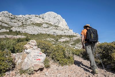 Randonnée - Grand Site Sainte-Victoire - Bouches-du-Rhône  - Provence-Alpes-Côte d'Azur - France