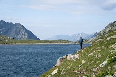 Randonnée au lac du Cos - Sept Laux - Massif de Belledonne - Isère - France