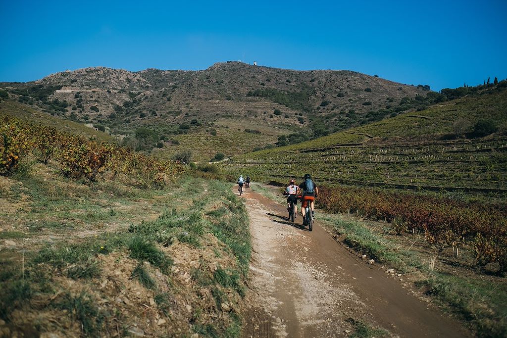 Image Côte vermeille en VTT - Séjour VTT Pyrénées - Rando VTT côte vermeille