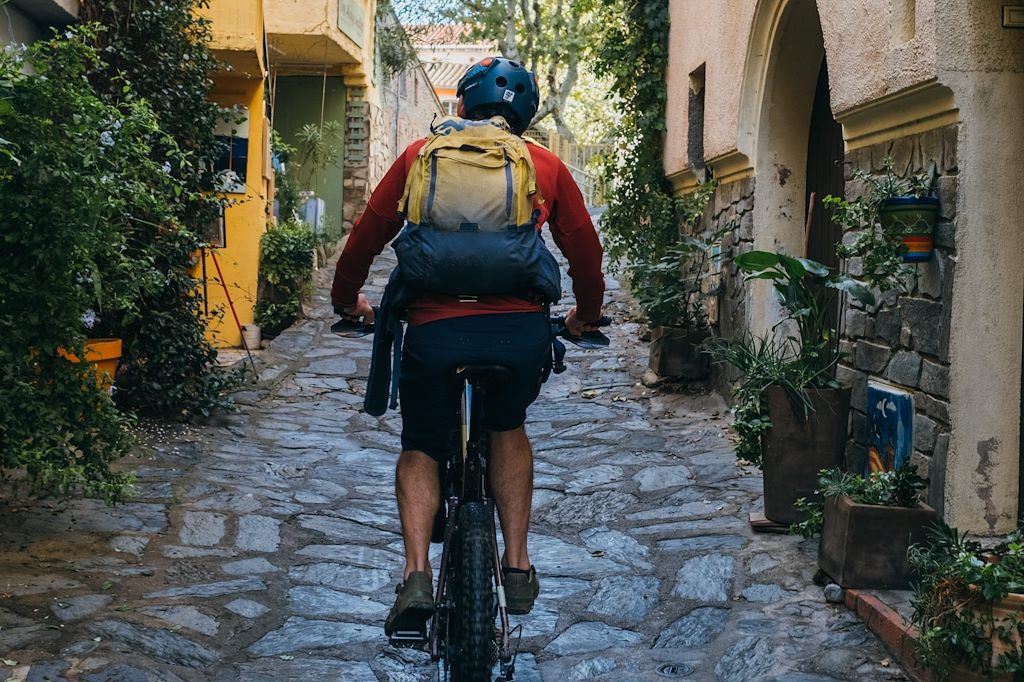 Image Côte vermeille en VTT - Séjour VTT Pyrénées - Rando VTT côte vermeille