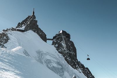 Téléphérique de l'Aiguille du Midi - Haute-Savoie - France