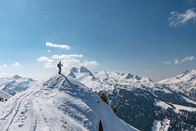 Voyage Initiation ski de rando dans le Beaufortain