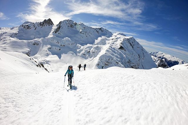 Voyage Initiation ski de rando dans le Beaufortain