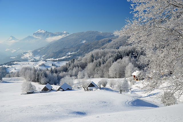 Raquette France Alpes du Nord
