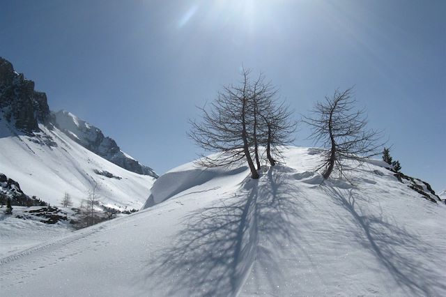 Raquette France Alpes du Sud