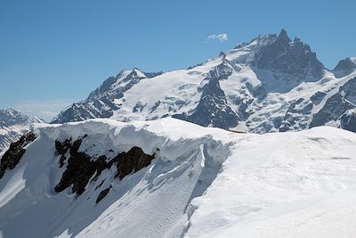 Plateau d'Emparis face à La Meije - Hautes-Alpes - France