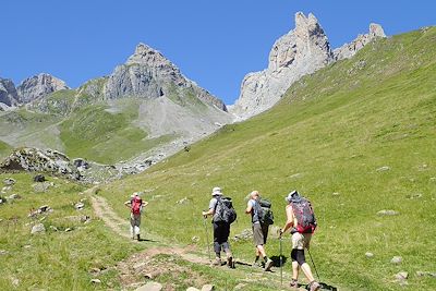 Randonnée dans la vallée d'Aspe -  Pyrénées-Atlantiques - France