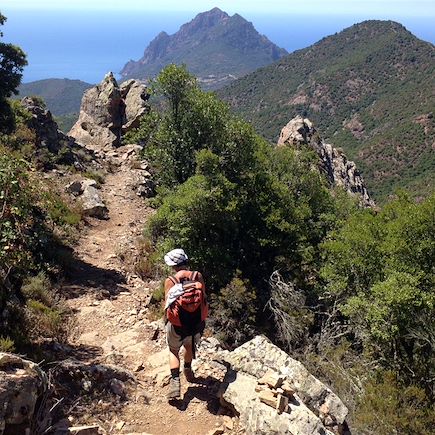 Randonnée France Corse