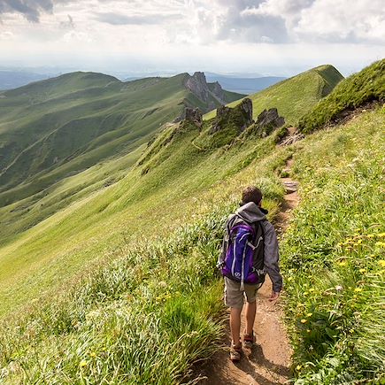 Randonnée avec âne France Massif Central