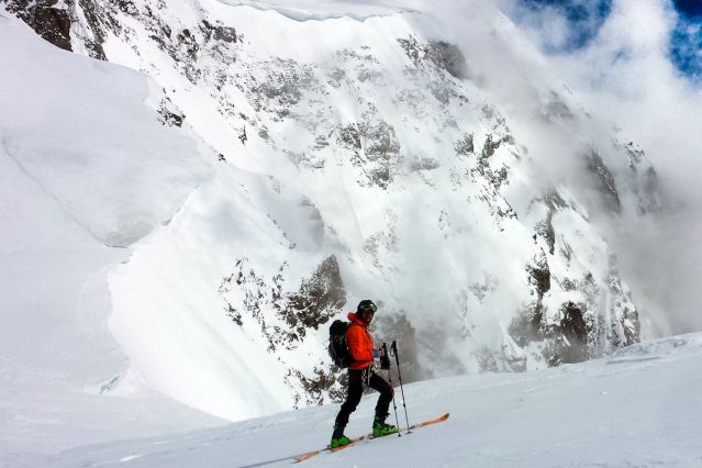 Voyage ski de fond / ski nordique - Mont Rose à ski (4563m)