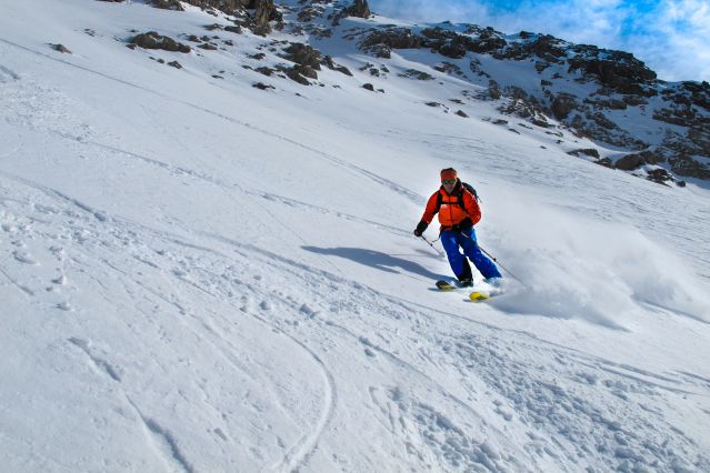 Image Initiation ski de randonnée au col d'Izoard