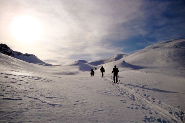 Ski de rando dans le Beaufortain - France
