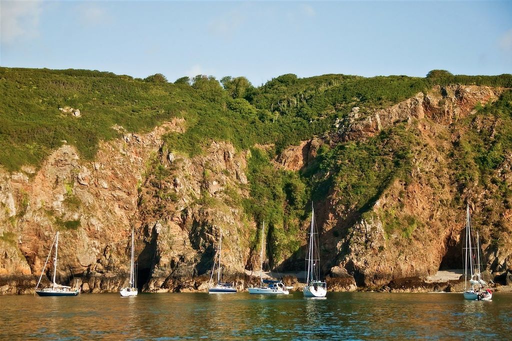 Stamp: La Coupée, Sark (Guernsey 1984