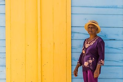 Une habitante de Guadeloupe
