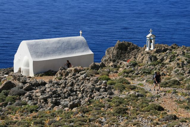 Image Crète, grandes randonnées côte sud