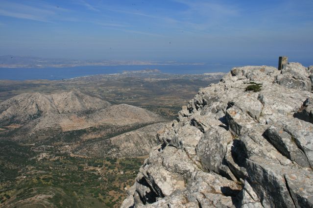 Image Naxos et Paros, vallées et sommet des Cyclades