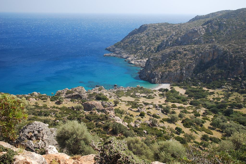 Voyage Crète, côte sud bleu azur  2