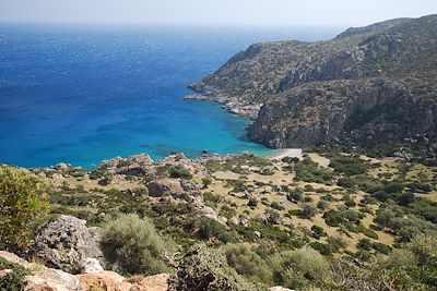 Voyage Crète, côte sud bleu azur  3