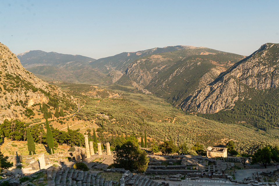 Image Mont Parnasse - Sentier européen E4 - randonnée à Delphes
