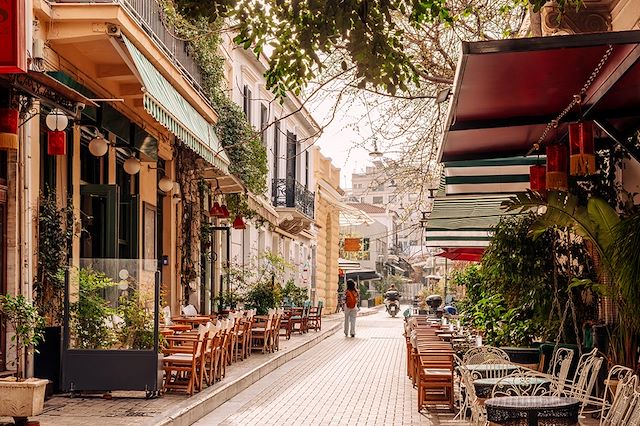 Voyage Du Mont Parnasse au site antique de Delphes