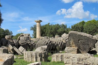 © Dina Le Neveu - Olympie - Péloponnèse - Grèce Olympie - Péloponnèse - Grèce