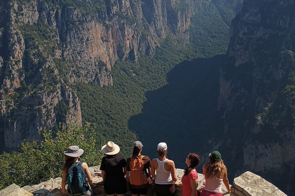 Image Gorge de Vikos - randonnée dans le Pinde - du Pinde à Zagori
