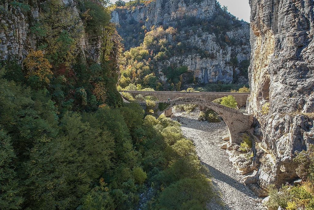 Image Gorge de Vikos - randonnée dans le Pinde - du Pinde à Zagori