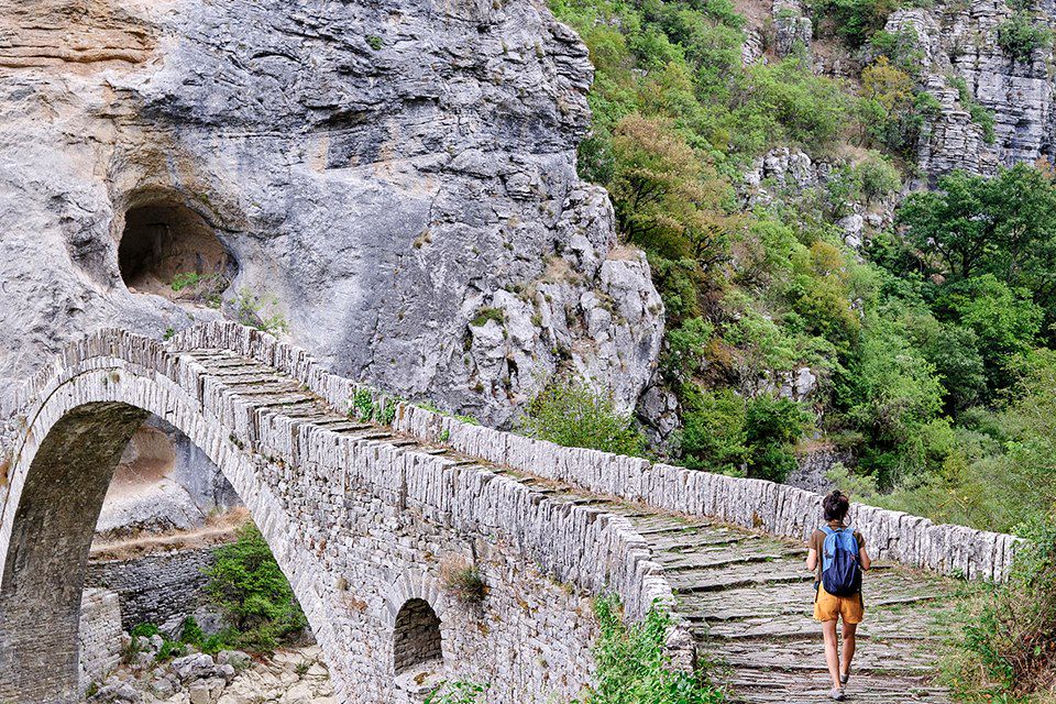 Image Gorge de Vikos - randonnée dans le Pinde - du Pinde à Zagori