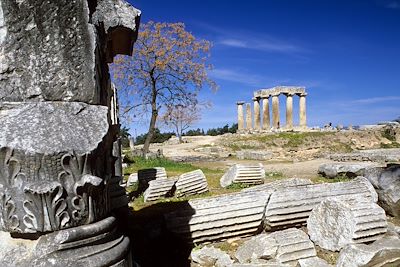 Temple d'Apollon - Corinthe - Grèce