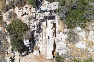 Statue Kouros - Apollonas - Naxos - Grèce