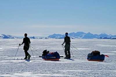 Voyage Raid à ski sur la banquise du Groenland 1