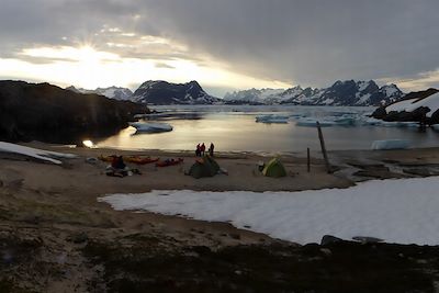 Voyage Raid en kayak au royaume des glaces 2