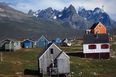 © Tasermiut - Village de Gorrosari - Groenland Village de Gorrosari - Groenland
