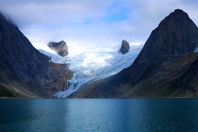 © Tasermiut - Le glacier de Tasermiut - Virginie - Groenland Le glacier de Tasermiut - Virginie - Groenland