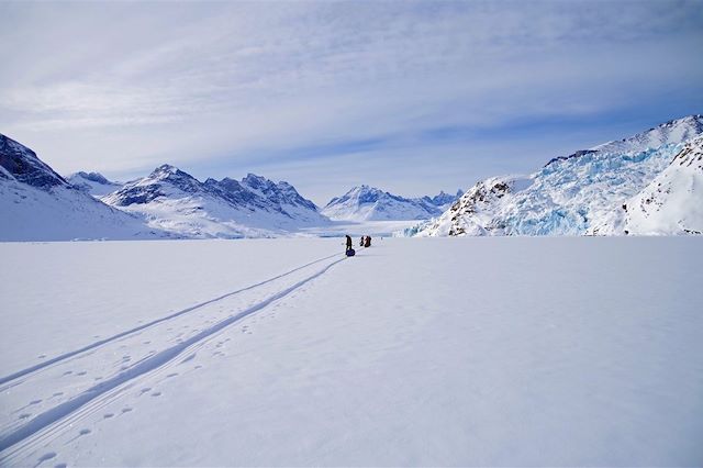 Voyage Raid à ski sur la banquise du Groenland